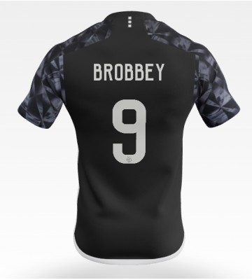 Ajax Brian Brobbey #9 Replika Tredjetrøje 2023-24 Kortærmet